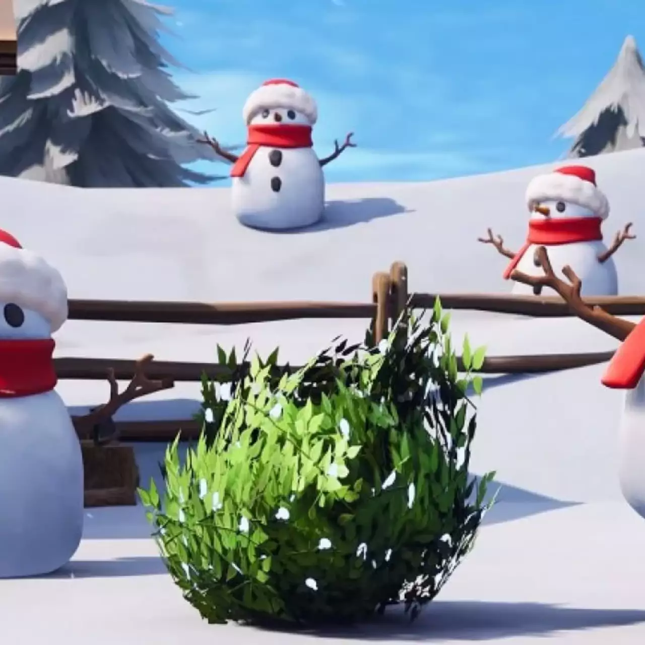 В Fortnite теперь можно притвориться снеговиком В Fortnite теперь можно притвориться снеговиком