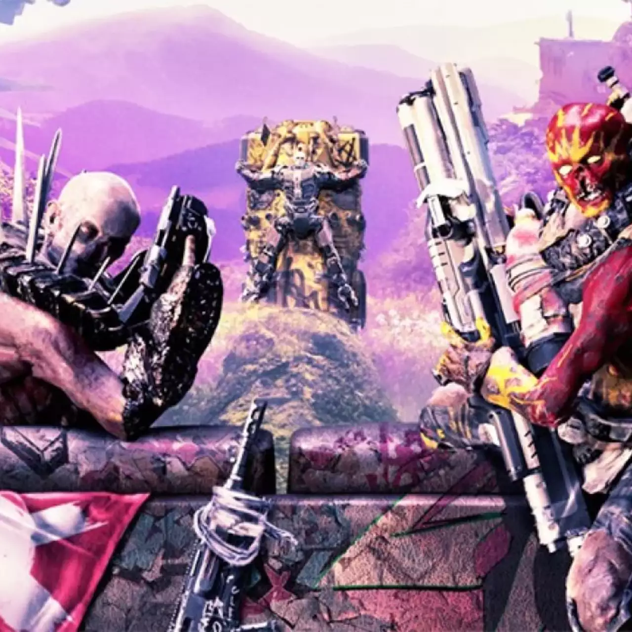 Создатели Rage 2 затроллили Far Cry New Dawn из-за розового цвета. Фанаты не могут сдержать смех 😂 Создатели Rage 2 затроллили Far Cry New Dawn из-за розового цвета. Фанаты не могут сдержать смех 😂