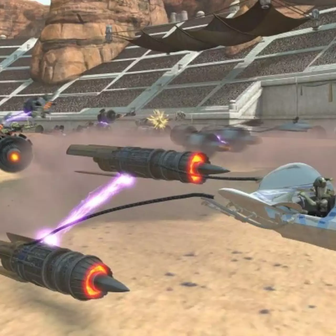 Посмотрите, как олдскульный симулятор Star Wars Episode 1: Racer выглядит на Unreal Engine 4 Посмотрите, как олдскульный симулятор Star Wars Episode 1: Racer выглядит на Unreal Engine 4