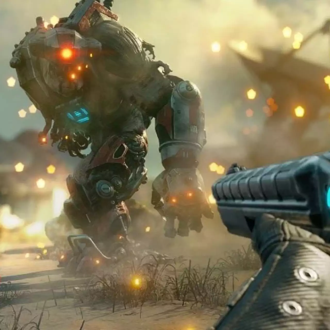 Полчаса геймплея Rage 2 — изобретательные убийства, битва с боссом и очень много розового