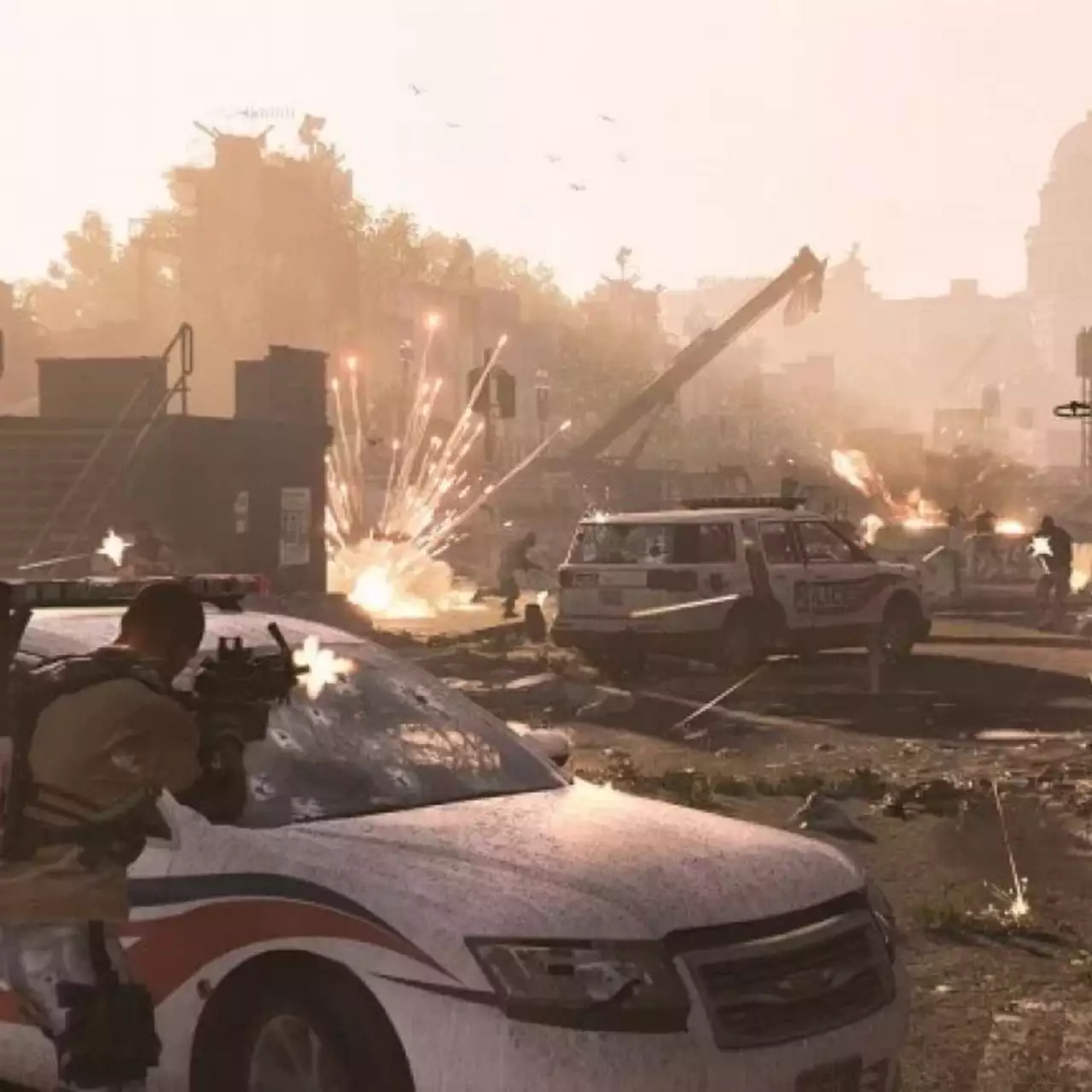 Больше часа геймплея The Division 2 — начало игры, эндгейм-контент и очень много стрельбы