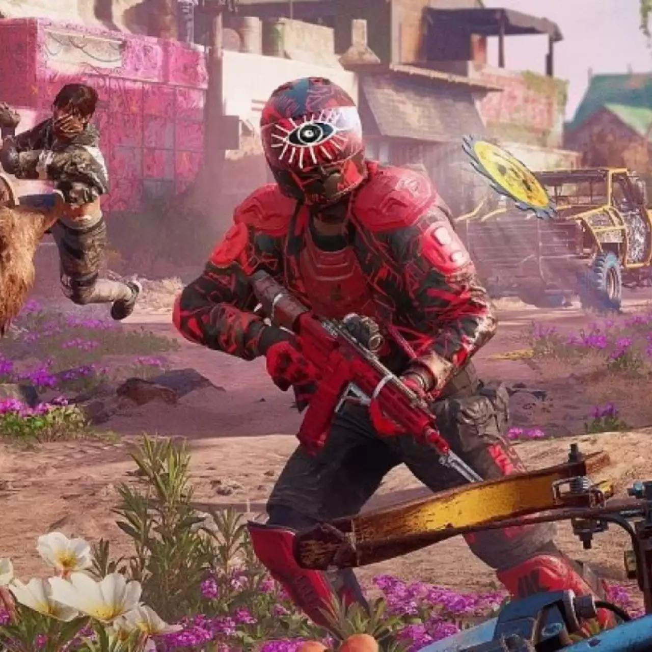 Розовый огнемет в розовом мире: новый трейлер Far Cry New Dawn посвящен безумной кастомизации Розовый огнемет в розовом мире: новый трейлер Far Cry New Dawn посвящен безумной кастомизации