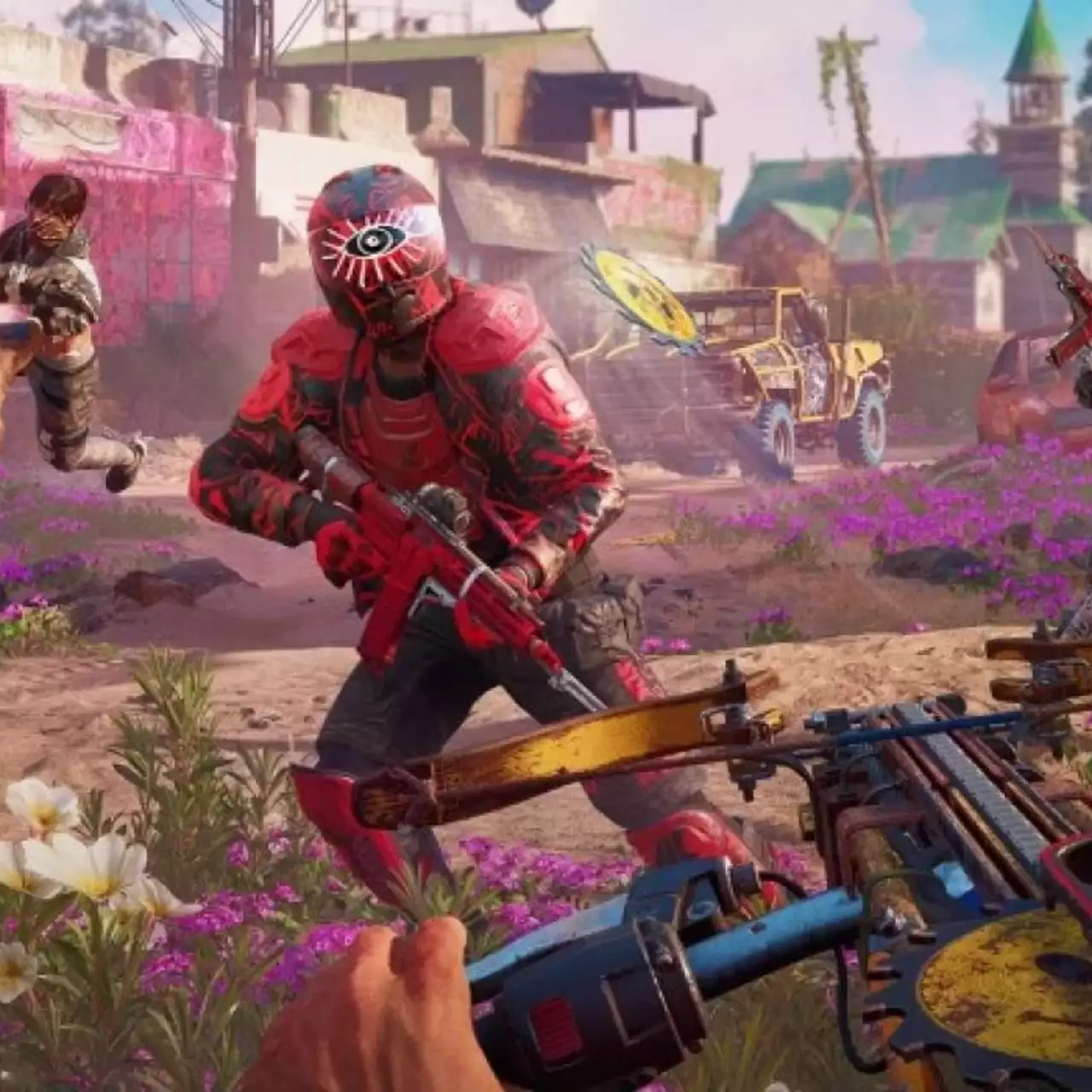 Как найти самое лучшее оружие в Far Cry New Dawn в начале игры — гайд по поиску улучшенного Пиломета V.1 Как найти самое лучшее оружие в Far Cry New Dawn в начале игры — гайд по поиску улучшенного Пиломета V.1