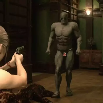 Еще один мод для Resident Evil 2 раздевает Тирана почти догола. Теперь вы видели все!
