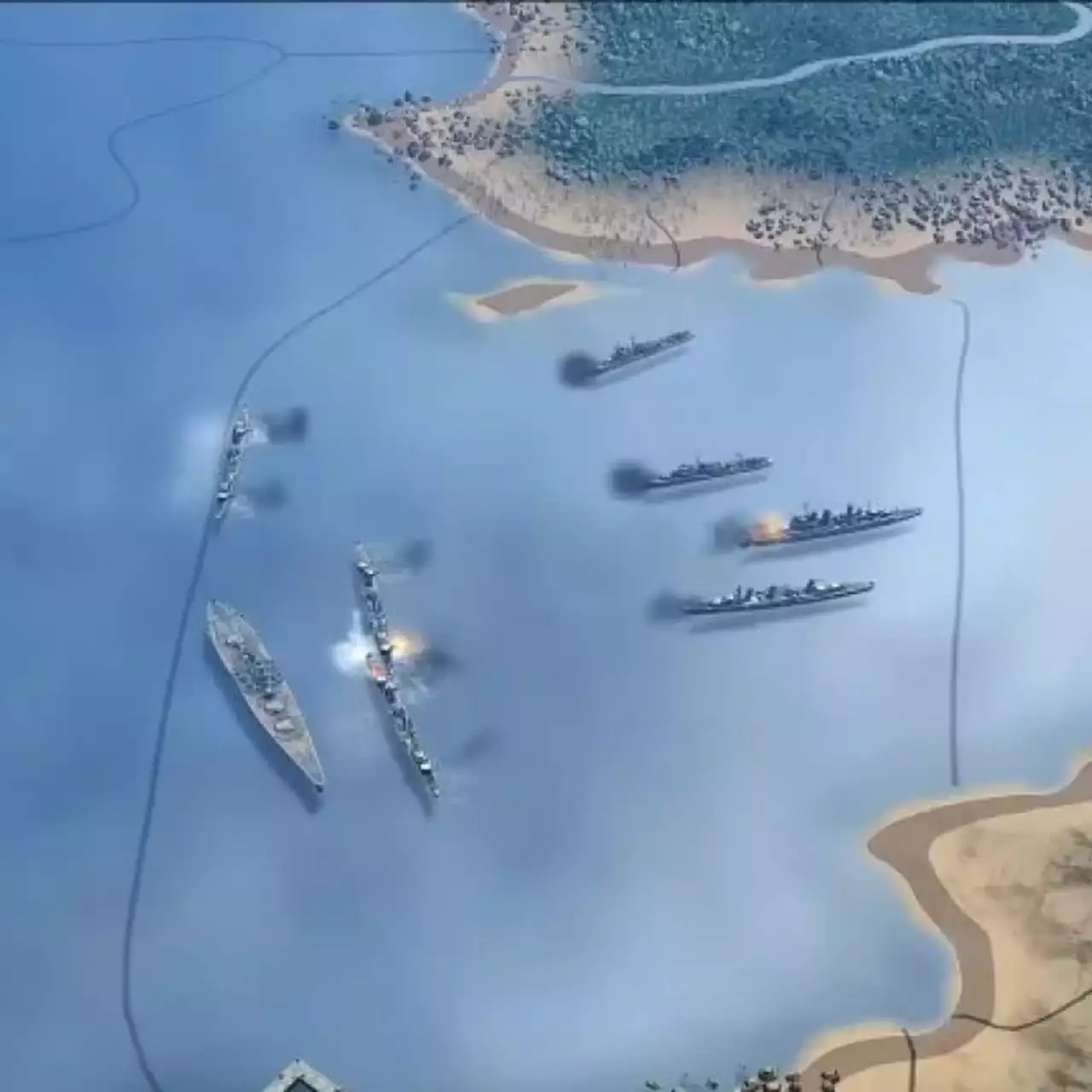 Военно-морское дополнение Man the Guns для Hearts of Iron 4 поступило в продажу — трейлер