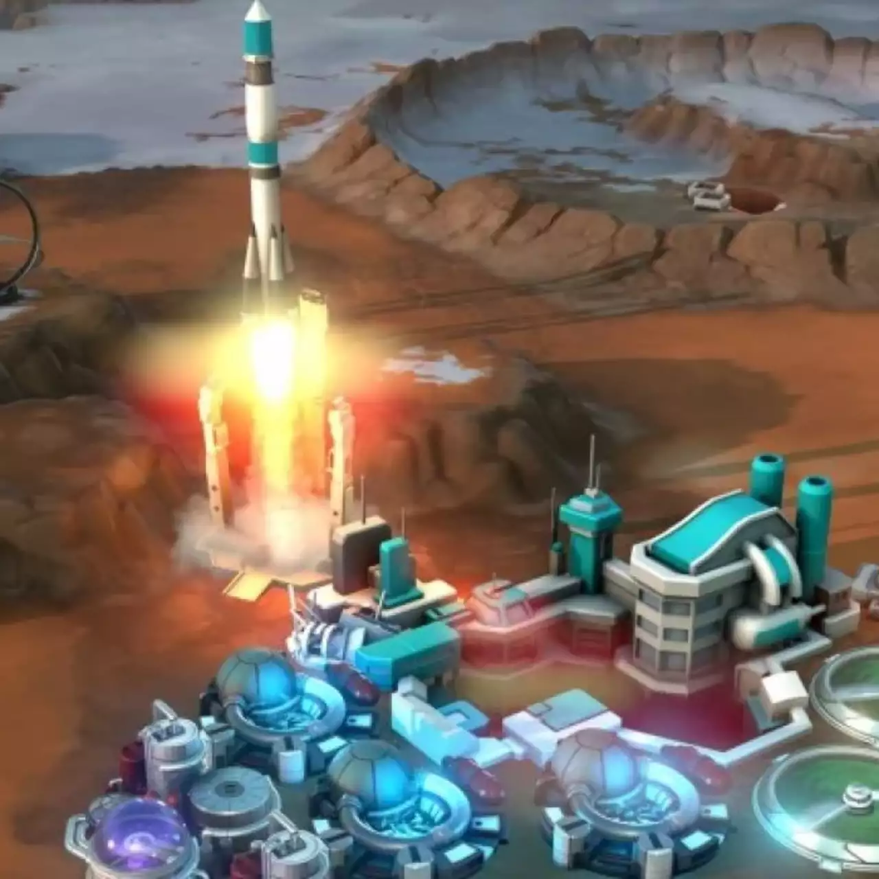 И еще халява: мультиплеер стратегии про Марс Offworld Trading Company стал бесплатным
