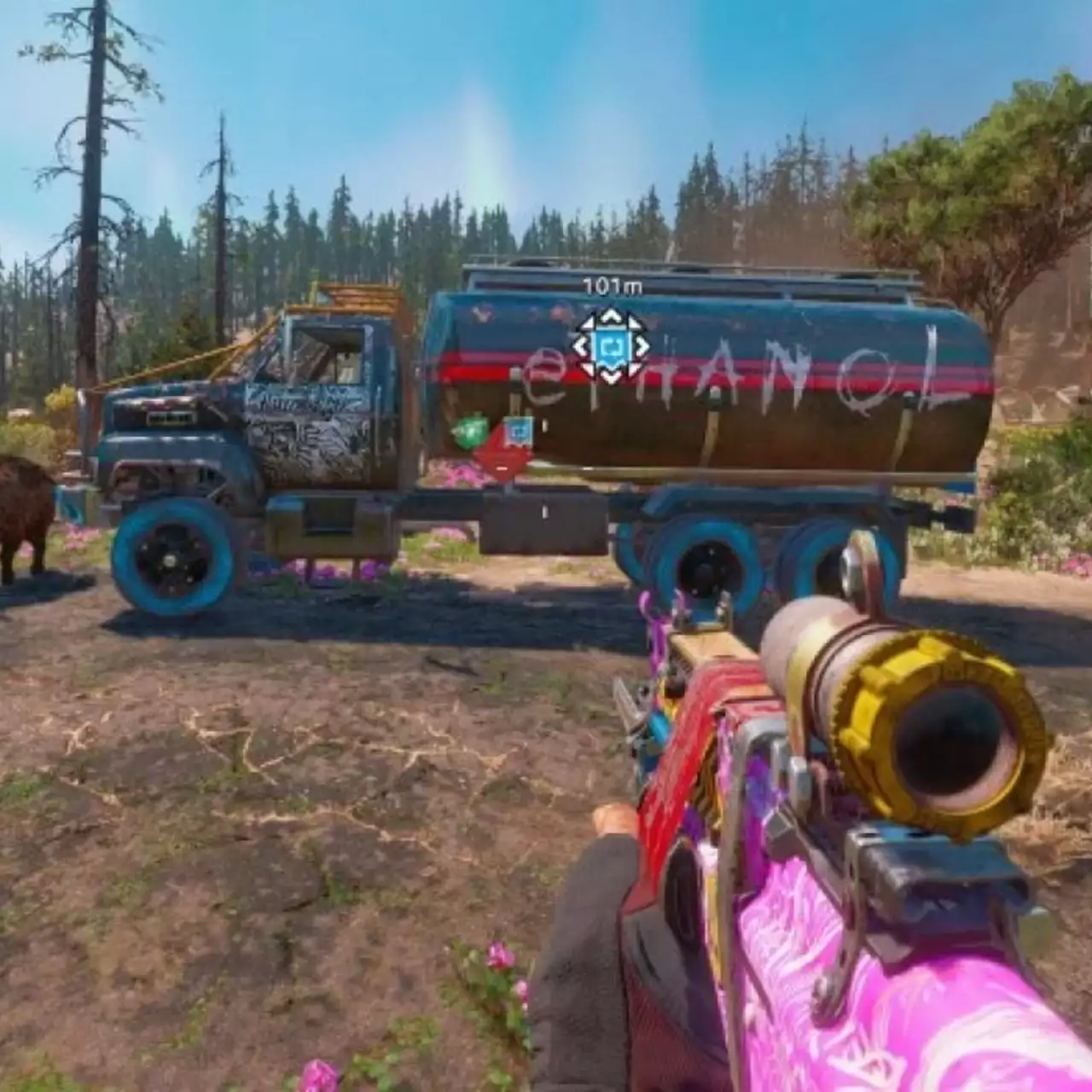 Конвои в Far Cry New Dawn — как угонять и грабить грузовики с припасами, заложниками и автоцистерны — гайд Конвои в Far Cry New Dawn — как угонять и грабить грузовики с припасами, заложниками и автоцистерны — гайд