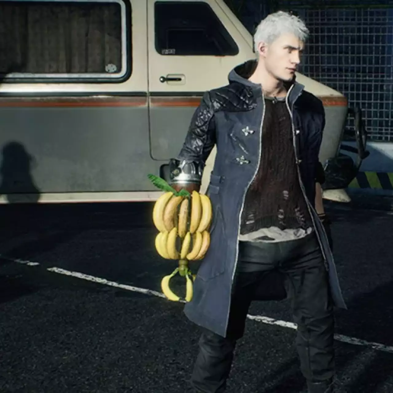 Новый мод для Devil May Cry 5 позволяет бесплатно получить эксклюзивное оружие из бананов Новый мод для Devil May Cry 5 позволяет бесплатно получить эксклюзивное оружие из бананов