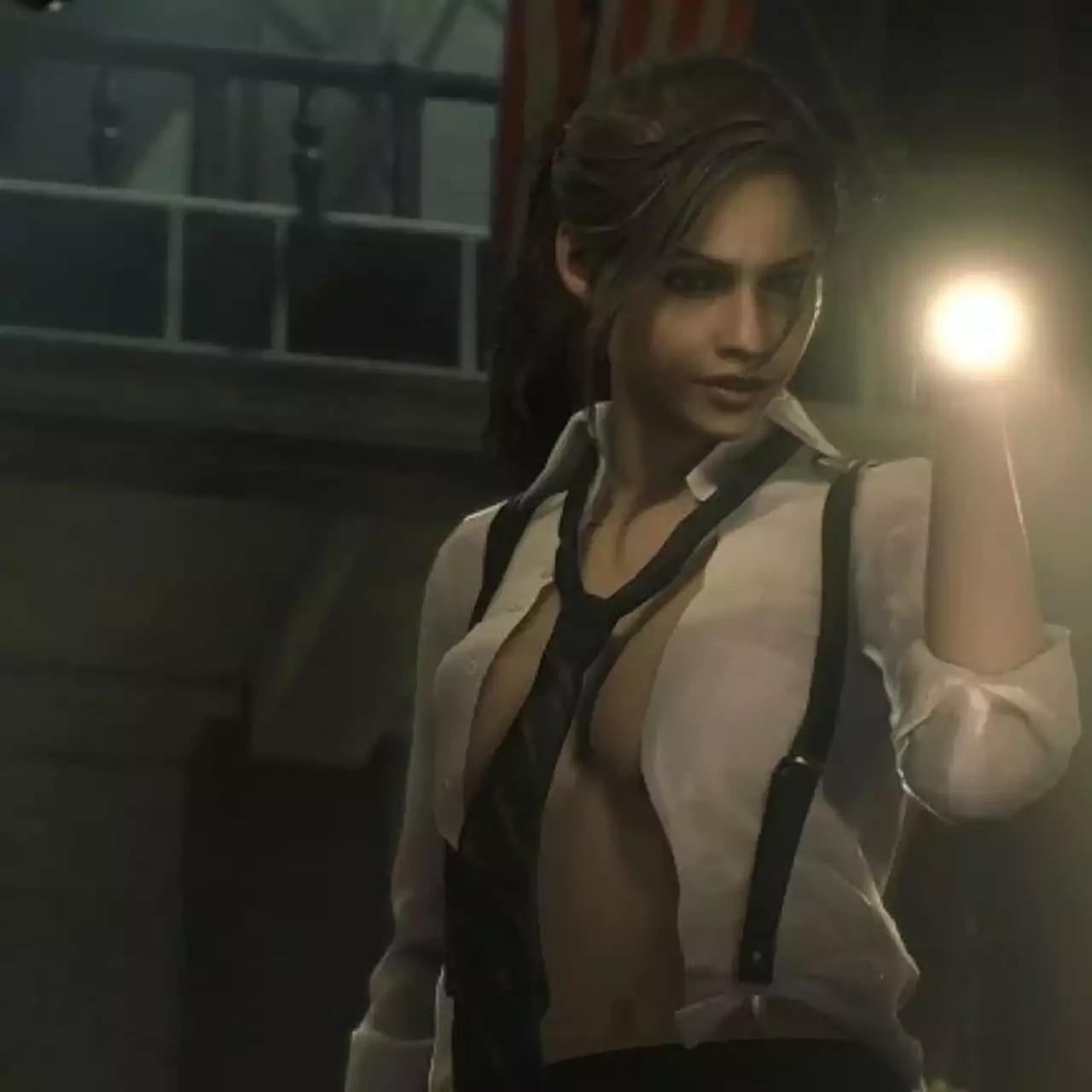 Этот мод превратит нуарный костюм Клэр из Resident Evil 2 в вульгарный: уберёт брюки и расстегнёт рубашку (скриншоты) Этот мод превратит нуарный костюм Клэр из Resident Evil 2 в вульгарный: уберёт брюки и расстегнёт рубашку (скриншоты)
