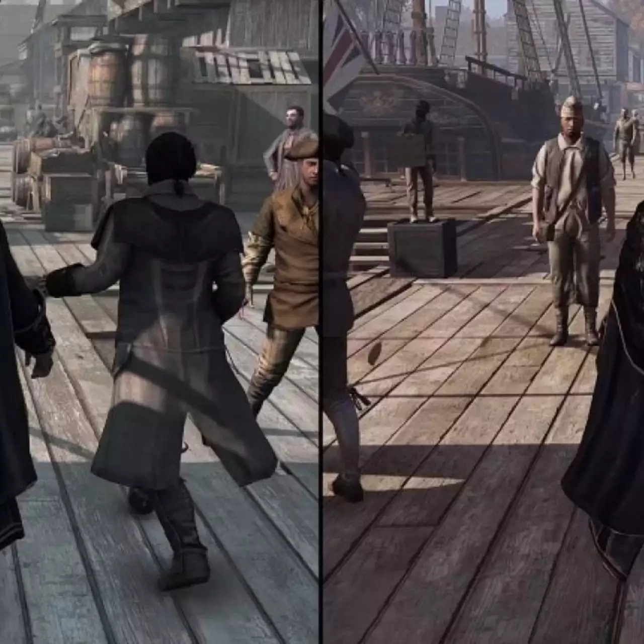 На YouTube сравнили графику оригинальной Assassin's Creed 3 и ремастера. Впечатления смешанные На YouTube сравнили графику оригинальной Assassin's Creed 3 и ремастера. Впечатления смешанные