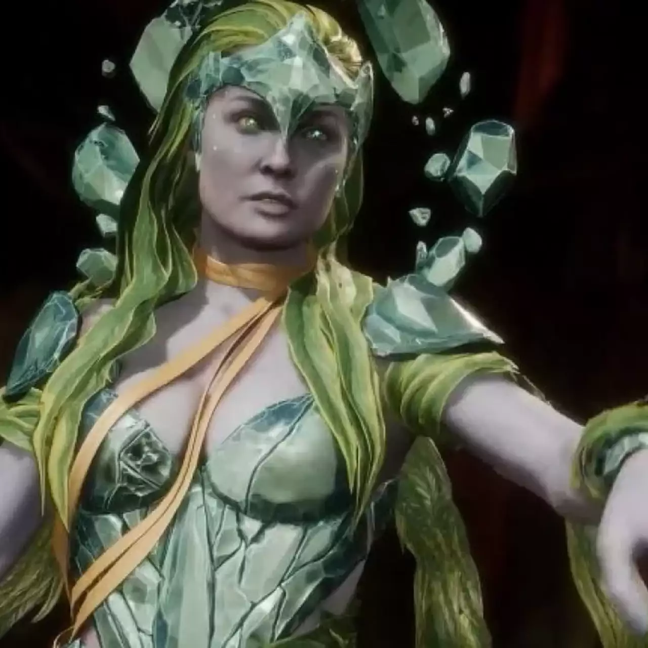 Авторы Mortal Kombat 11 представили совершенно нового персонажа. Это богиня, управляющая силами природы Авторы Mortal Kombat 11 представили совершенно нового персонажа. Это богиня, управляющая силами природы