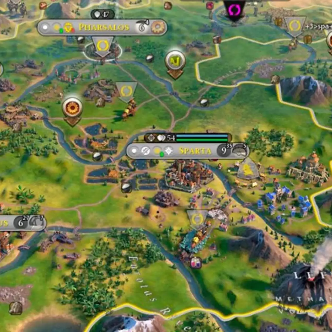 Арт-директор Civilization 6 на спор переделал игровую графику, сделав её похожей на Civilization 5