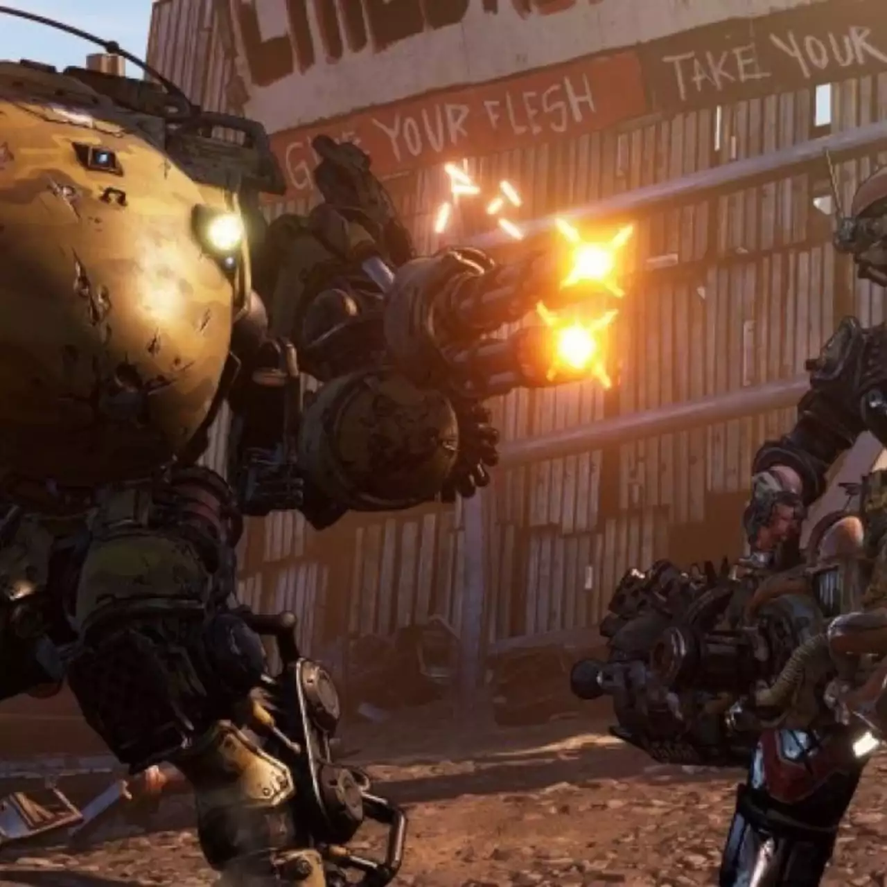 В интернет слили немножко геймплея Borderlands 3 — сплитскрин, огнедышащие тачки и боевые мехи В интернет слили немножко геймплея Borderlands 3 — сплитскрин, огнедышащие тачки и боевые мехи