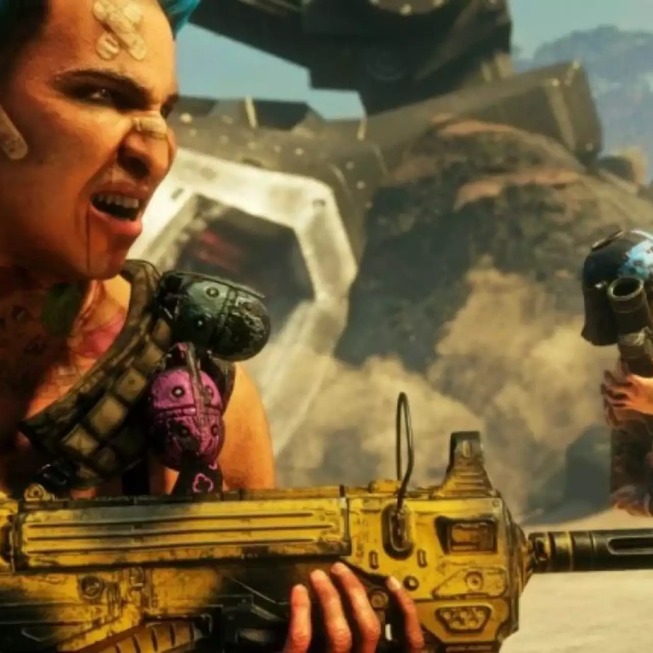 В новом видео геймплея Rage 2 показали великанов и самое мощное оружие из Doom В новом видео геймплея Rage 2 показали великанов и самое мощное оружие из Doom