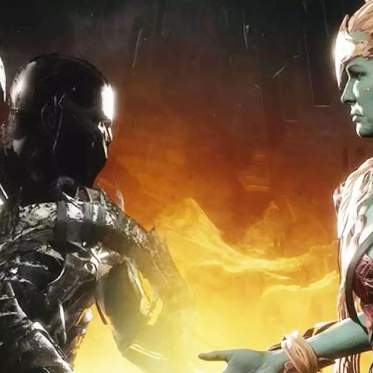 Новый геймплей Mortal Kombat 11 — богиня природы наказывает Нуб Сайбота и Лю Кана
