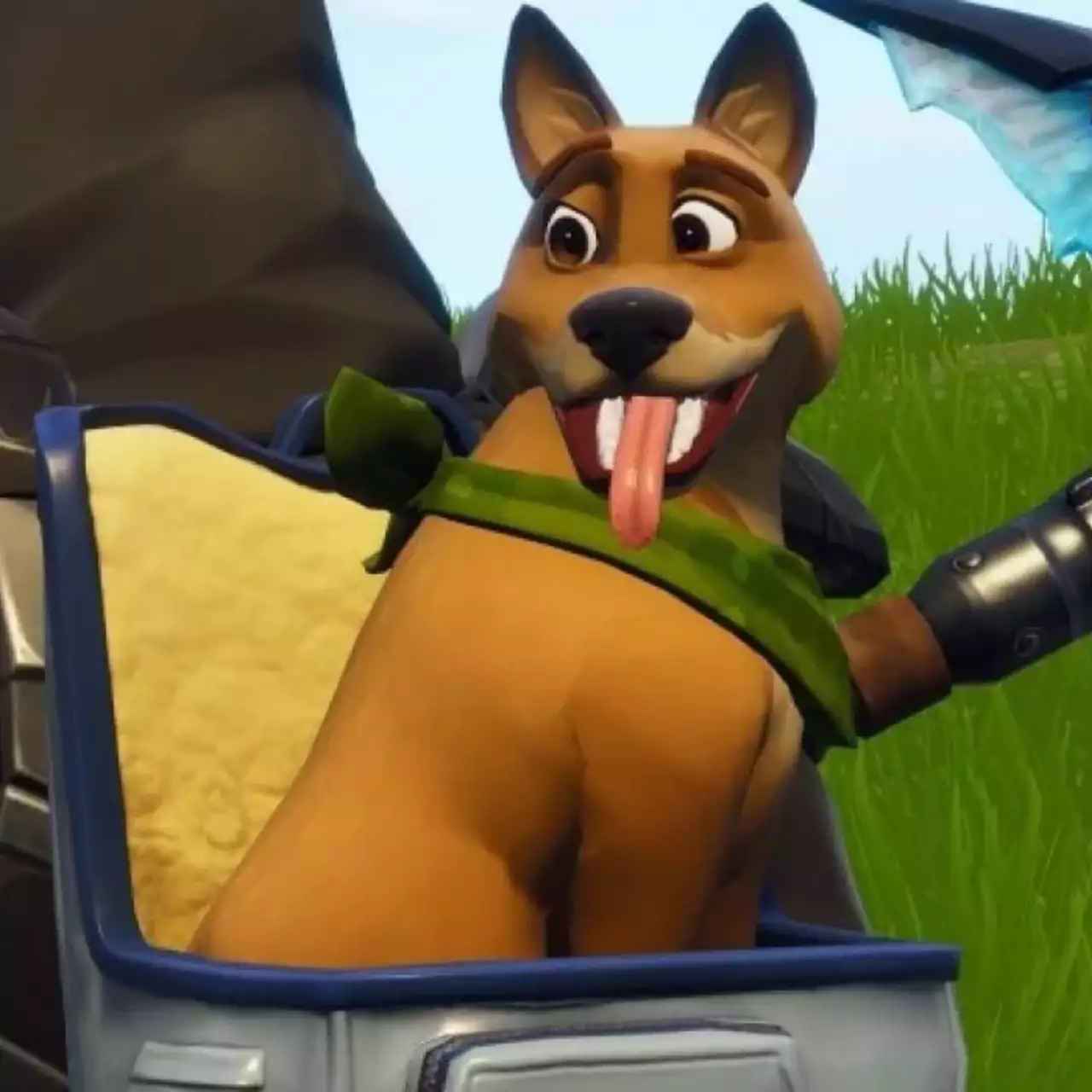 В Fortnite теперь можно гладить пёсика и других животных. Всё благодаря аккаунту в Twitter! В Fortnite теперь можно гладить пёсика и других животных. Всё благодаря аккаунту в Twitter!
