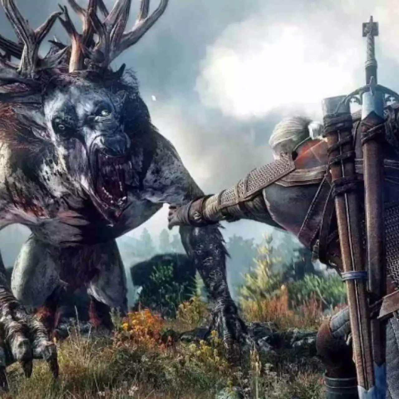 Геймер собрал экран из трех ультрашироких мониторов и запустил на них The Witcher 3 Геймер собрал экран из трех ультрашироких мониторов и запустил на них The Witcher 3