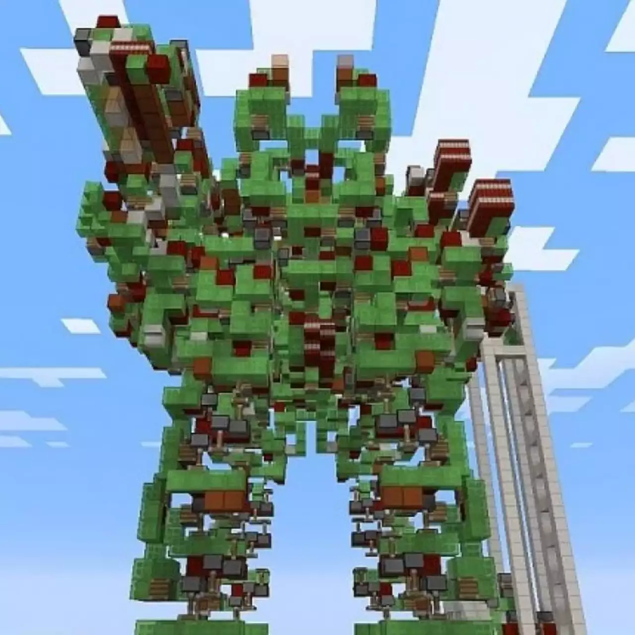 Неординарные изобретения игроков Minecraft — машина без модов, стреляющий динамитом робот и компьютер Неординарные изобретения игроков Minecraft — машина без модов, стреляющий динамитом робот и компьютер