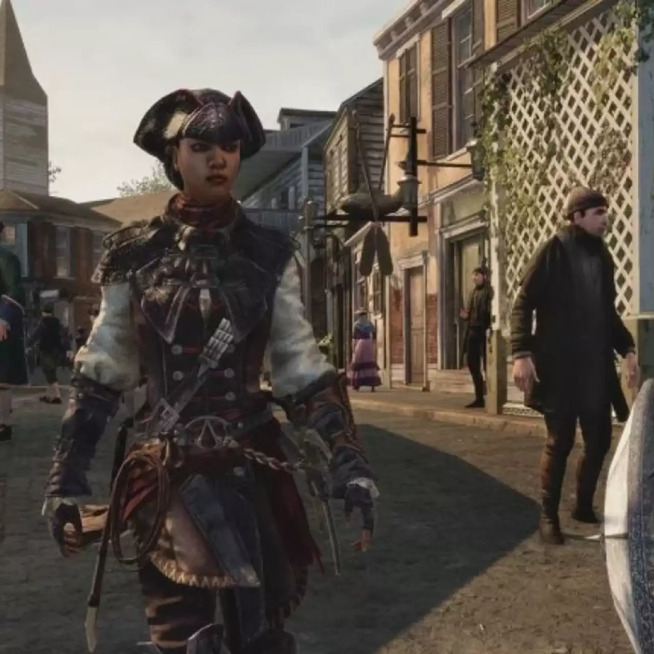 В ремастере Assassin's Creed 3 исправили внешний вид персонажей: их лица больше не засвечиваются В ремастере Assassin's Creed 3 исправили внешний вид персонажей: их лица больше не засвечиваются