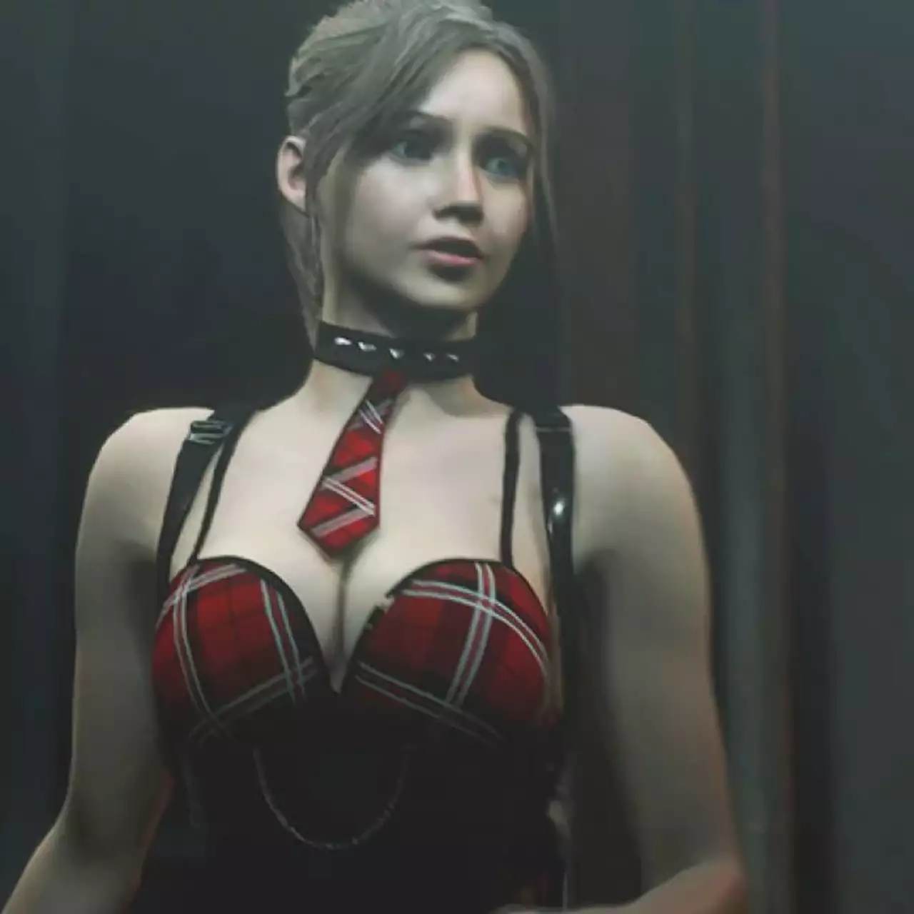 Моддеры переодели Клэр из Resident Evil 2 в костюм студентки. На героине только чулки и коротенькое платье (18+) Моддеры переодели Клэр из Resident Evil 2 в костюм студентки. На героине только чулки и коротенькое платье (18+)