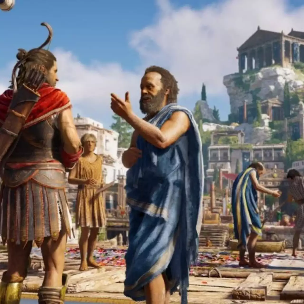Геймер показал, как Assassin's Creed Odyssey выглядит с «трассировкой лучей» на RTX 2080 Ti Геймер показал, как Assassin's Creed Odyssey выглядит с «трассировкой лучей» на RTX 2080 Ti