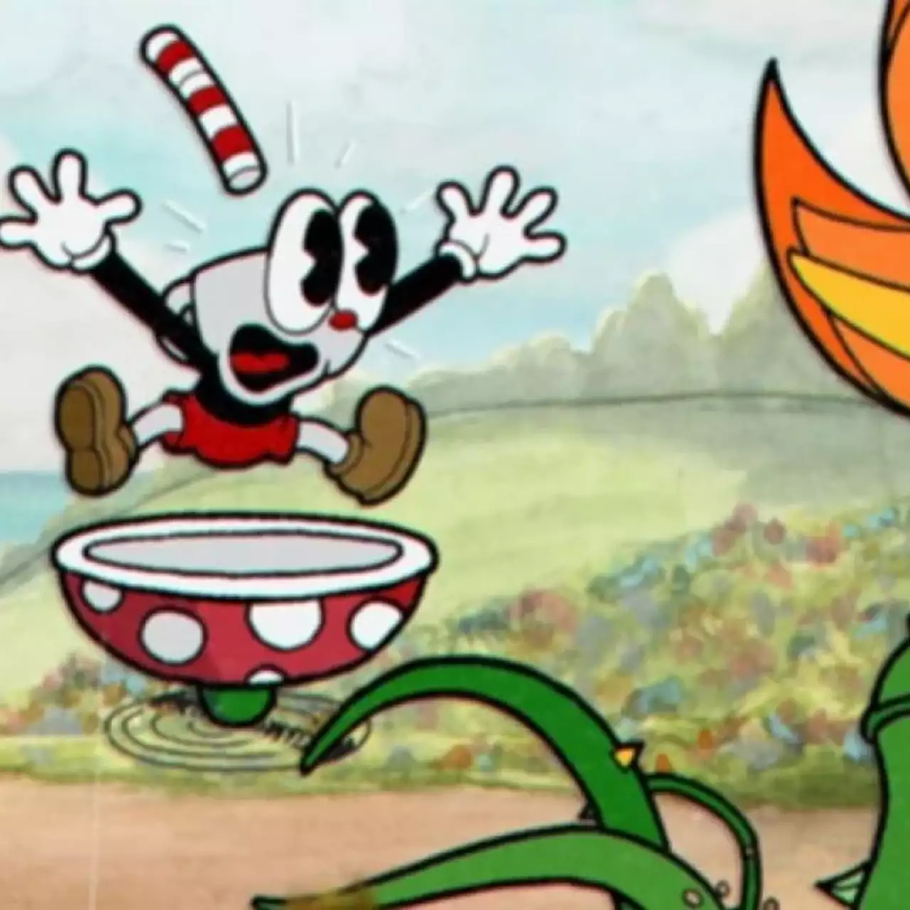 В автомобили Tesla перенесут первые уровни хардкорного платформера Cuphead