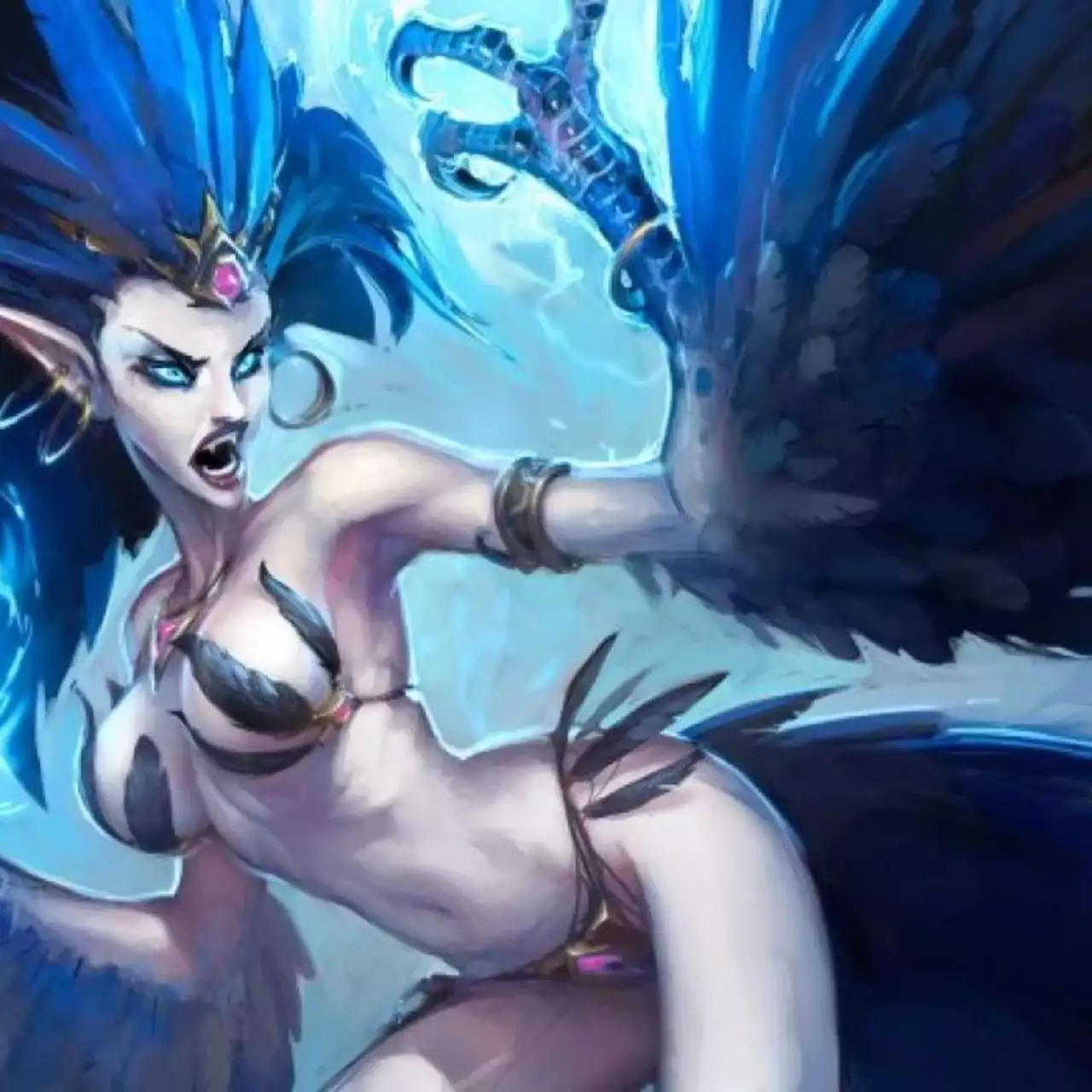 Семь карт из Hearthstone подвергли цензуре: с артов убрали кровь и откровенно одетых девушек
