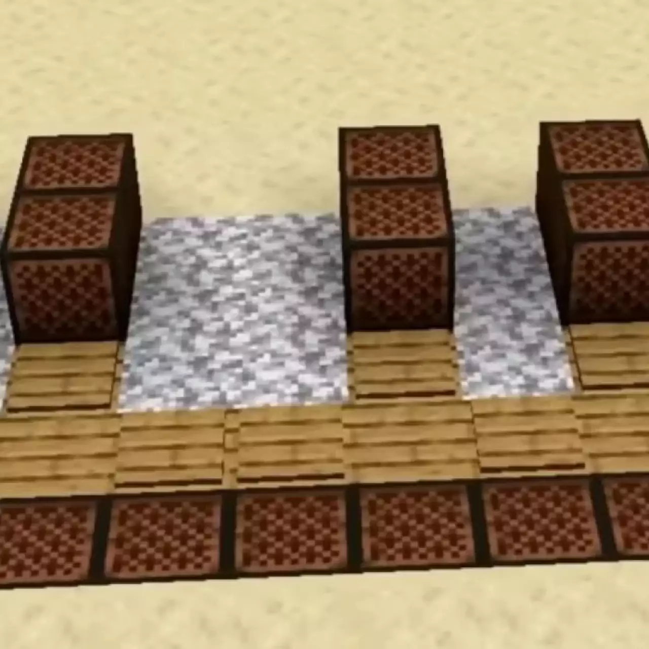 В Minecraft Earth начали строить сложные устройства, среди которых огромное пианино и счетчик для бега В Minecraft Earth начали строить сложные устройства, среди которых огромное пианино и счетчик для бега