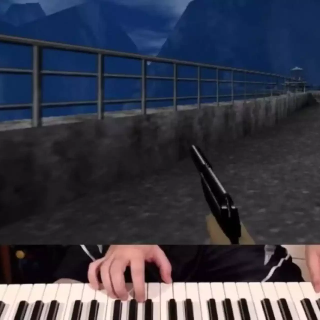 Ютубер сыграл в олдскульный шутер GoldenEye 007 про Джеймса Бонда на пианино — видео Ютубер сыграл в олдскульный шутер GoldenEye 007 про Джеймса Бонда на пианино — видео