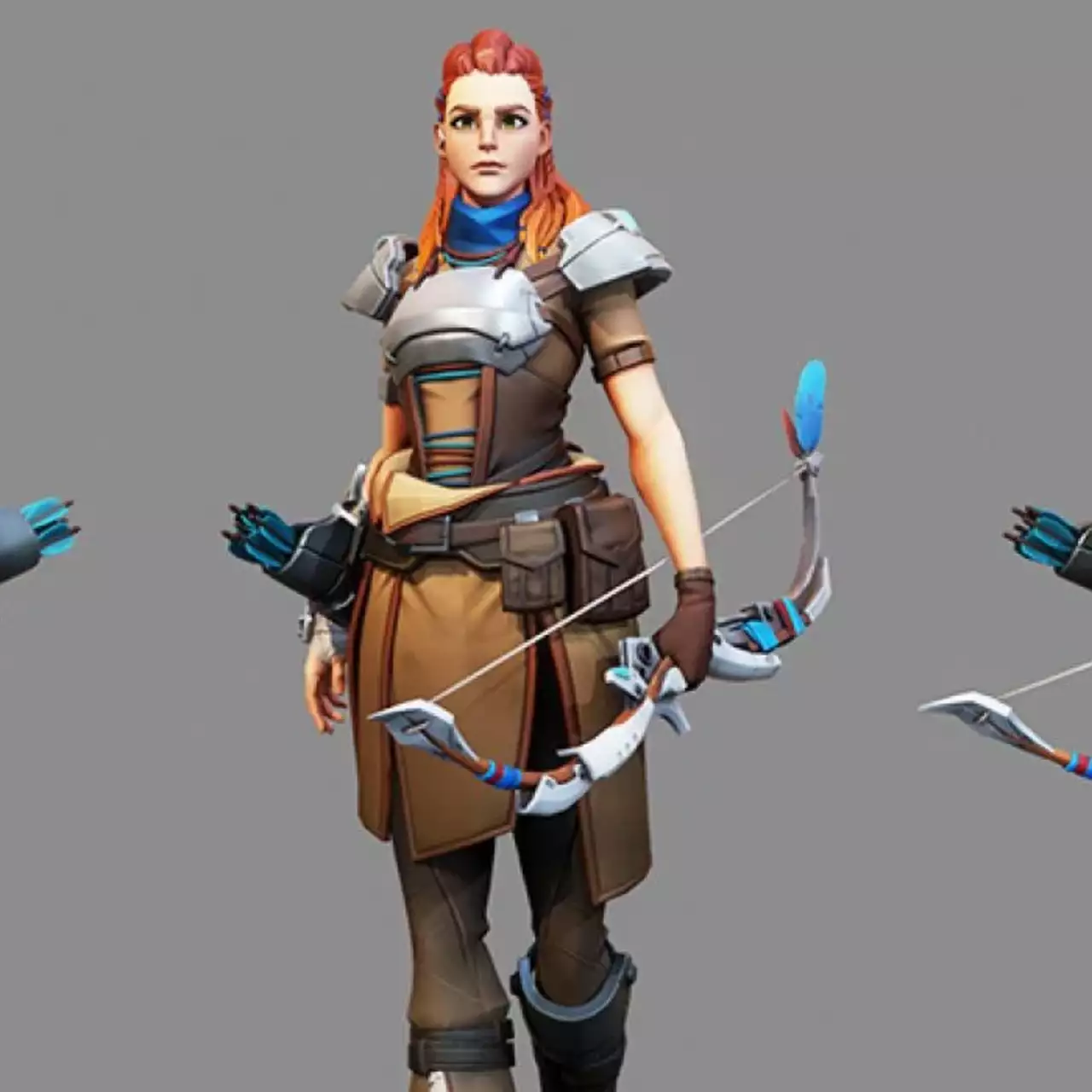 Художник показал, какой бы была Элой из Horizon Zero Dawn, если бы стала новым персонажем Overwatch — арты Художник показал, какой бы была Элой из Horizon Zero Dawn, если бы стала новым персонажем Overwatch — арты