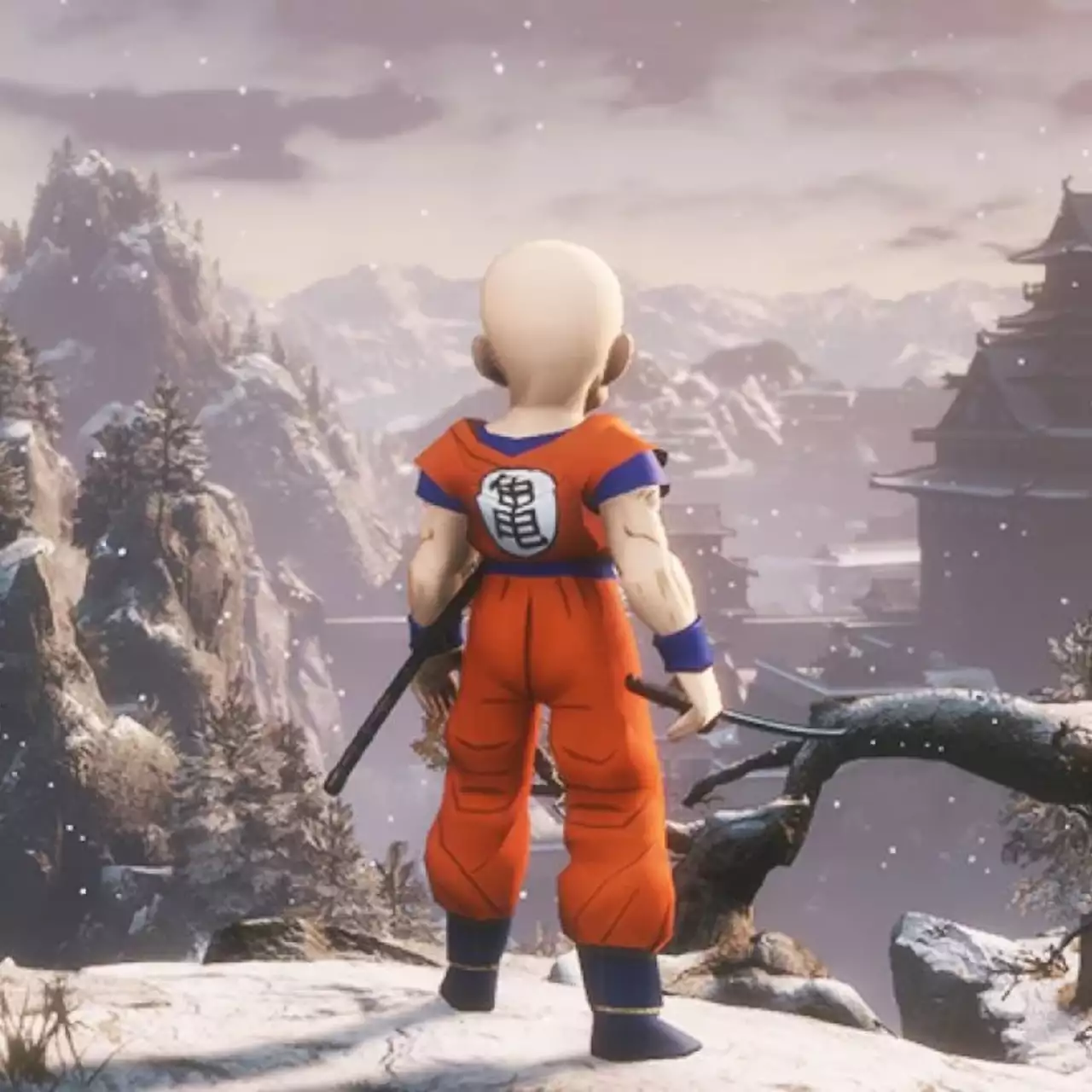 В Sekiro: Shadows Die Twice добавили лысого персонажа из аниме-игры Dragon Ball Z В Sekiro: Shadows Die Twice добавили лысого персонажа из аниме-игры Dragon Ball Z