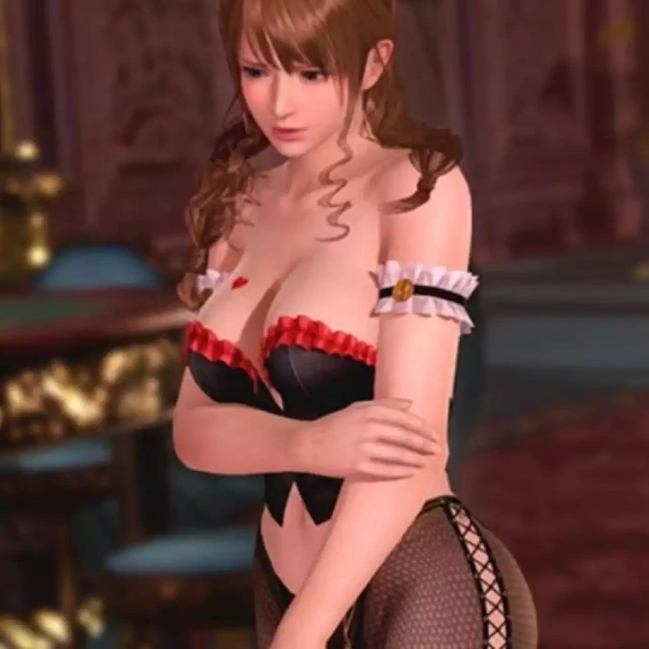 Девушка с картами приглашает поиграть в трейлере DOA Xtreme: Venus Vacation Девушка с картами приглашает поиграть в трейлере DOA Xtreme: Venus Vacation