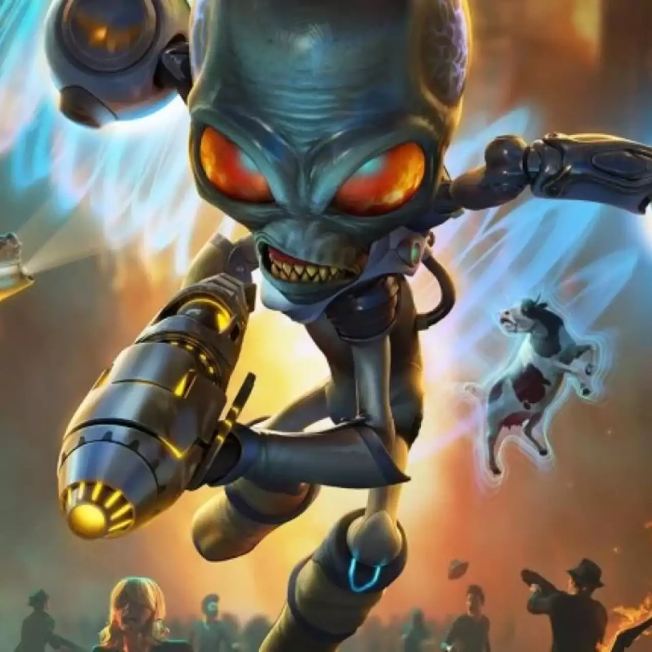 Рюкзак в виде пришельца войдет в коллекционку ремейка Destroy All Humans! Рюкзак в виде пришельца войдет в коллекционку ремейка Destroy All Humans!