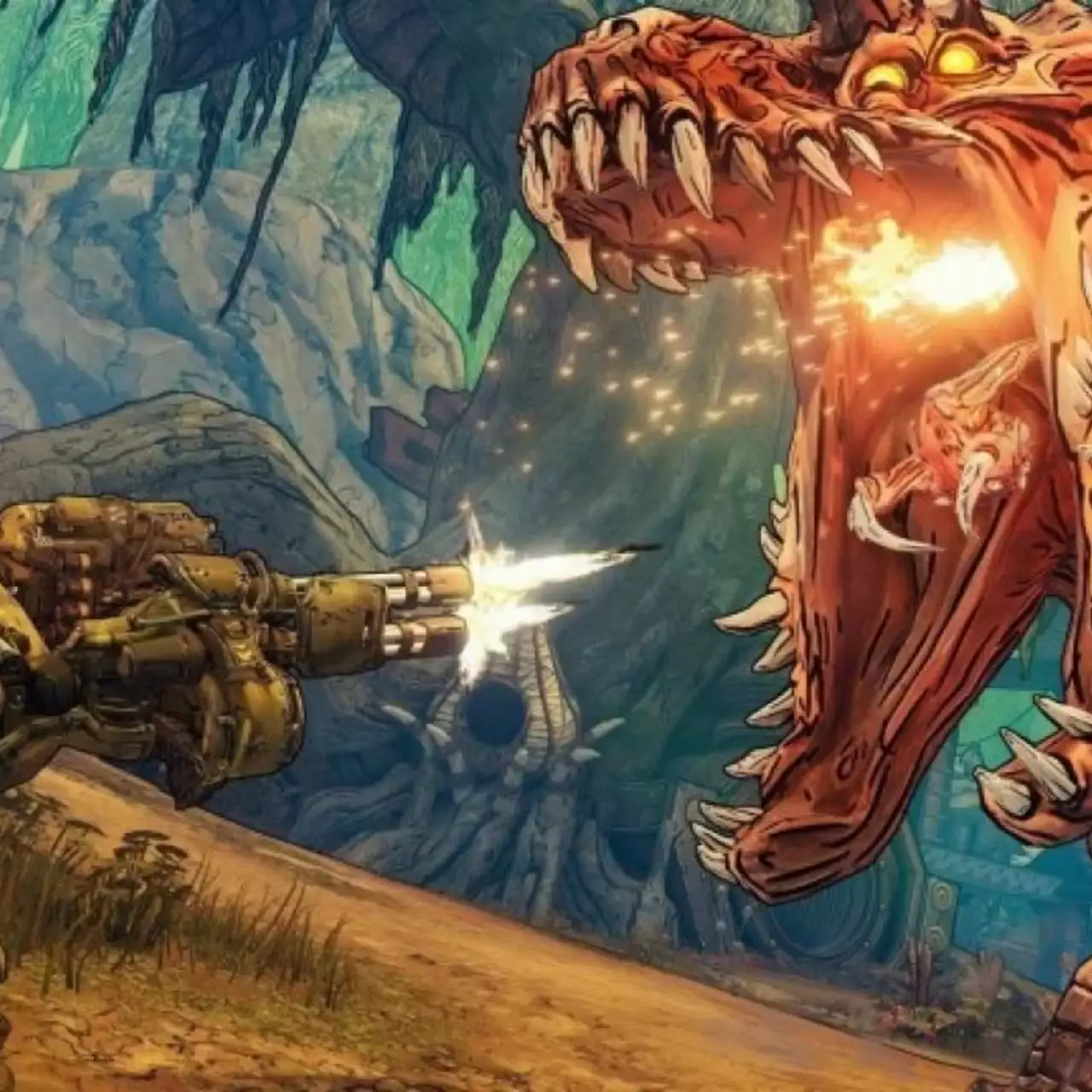 Битва с динозавром и планета джунглей — вышло 30 минут геймплея Borderlands 3 Битва с динозавром и планета джунглей — вышло 30 минут геймплея Borderlands 3