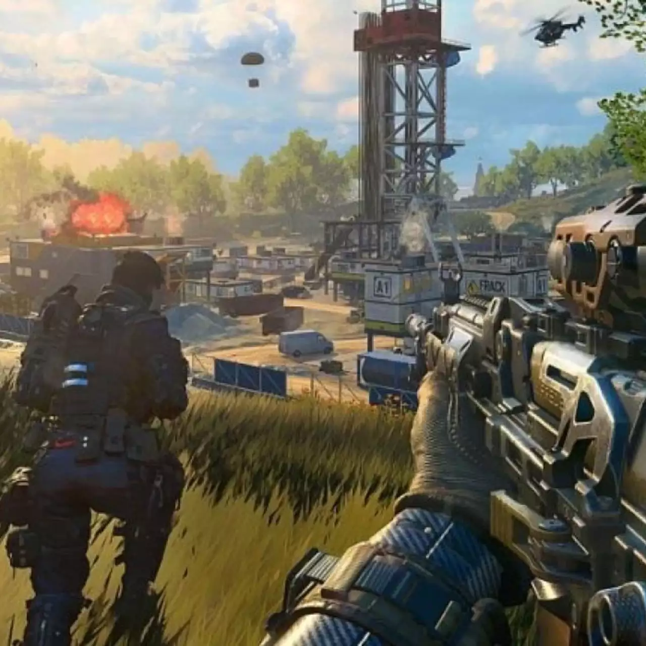 В «королевскую битву» Call of Duty: Black Ops 4 добавили рыбалку, с удочкой и уловом