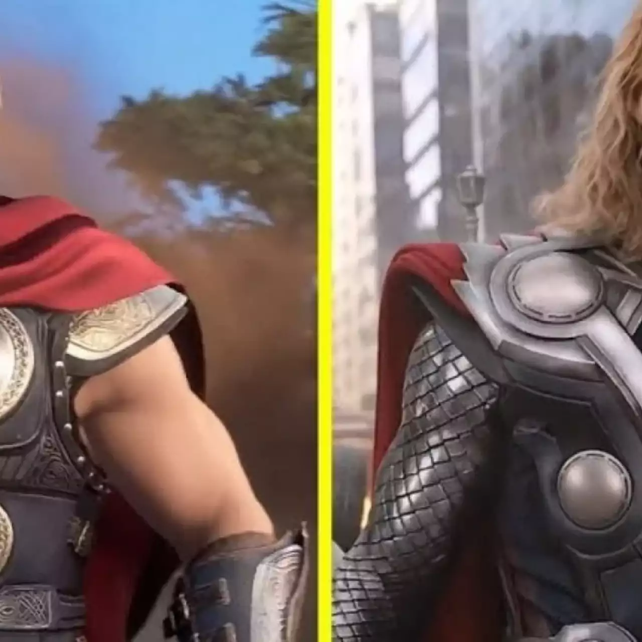 Персонажей игры Marvel's Avengers сравнили с героями из фильма «Мстители» — видео