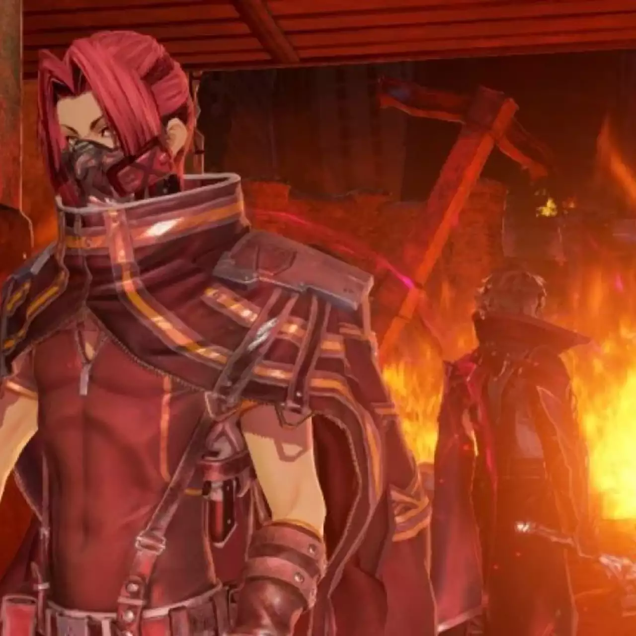 Вышло 7 минут геймплея Code Vein, где показали локацию в горящем городе Вышло 7 минут геймплея Code Vein, где показали локацию в горящем городе