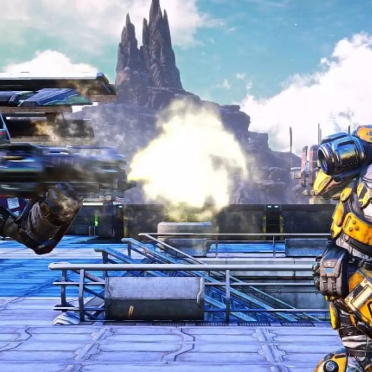 Появился геймплей PlanetSide Arena — масштабного онлайн-шутера с боями на 500 игроков