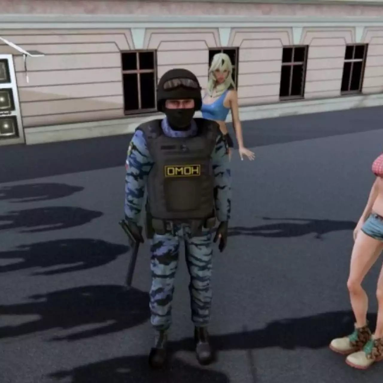 Сегодня в Steam выйдет игра про ОМОН, гонки на автозаках и охоту на Карнавального Сегодня в Steam выйдет игра про ОМОН, гонки на автозаках и охоту на Карнавального