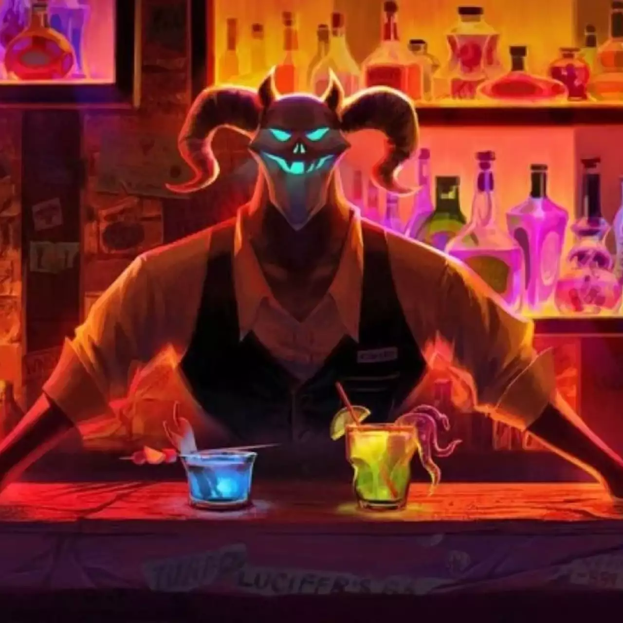 Вышло 11 минут геймплея игры Afterparty, где нужно перепить Сатану и сбежать из ада Вышло 11 минут геймплея игры Afterparty, где нужно перепить Сатану и сбежать из ада