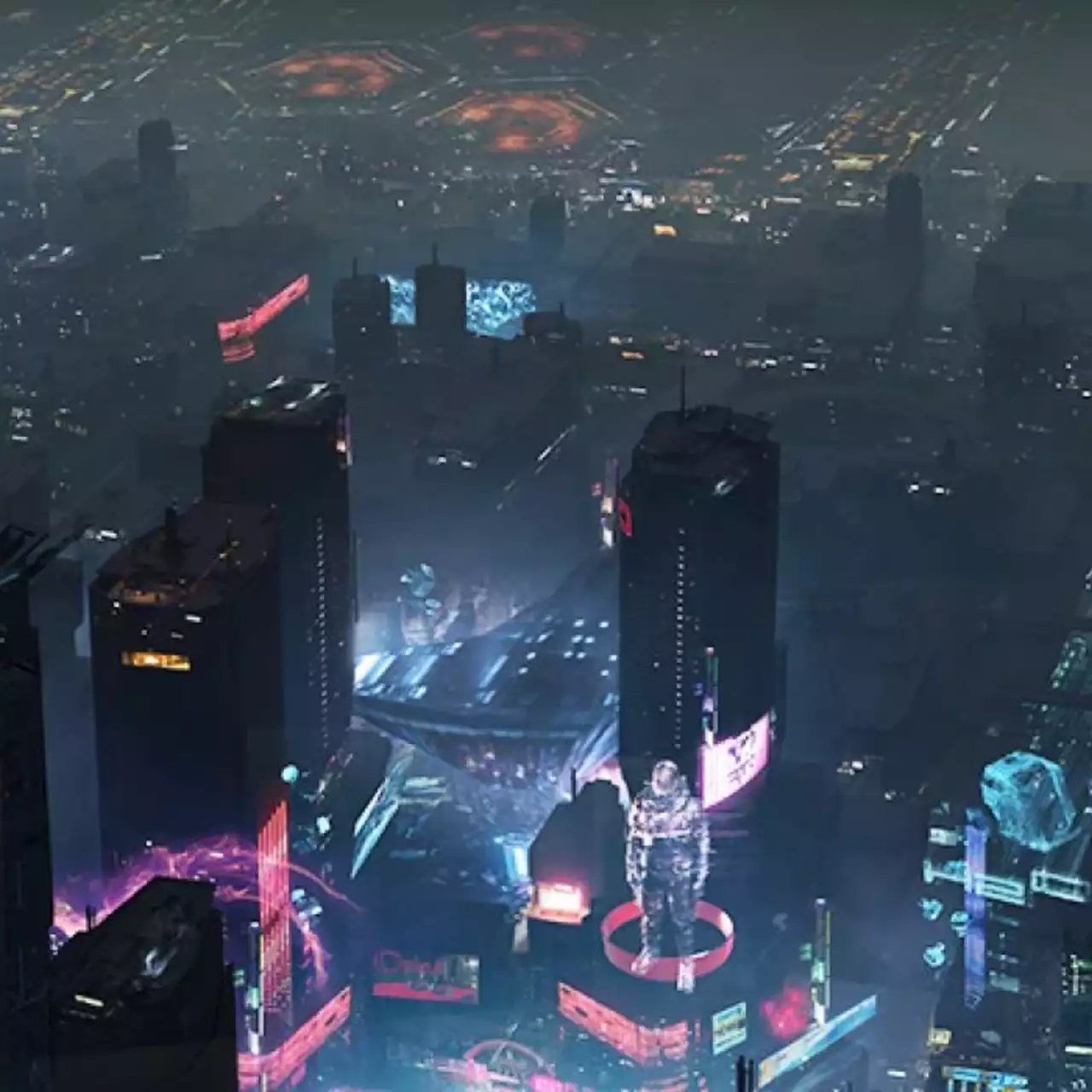 Художник Star Citizen показал арты футуристического города Художник Star Citizen показал арты футуристического города
