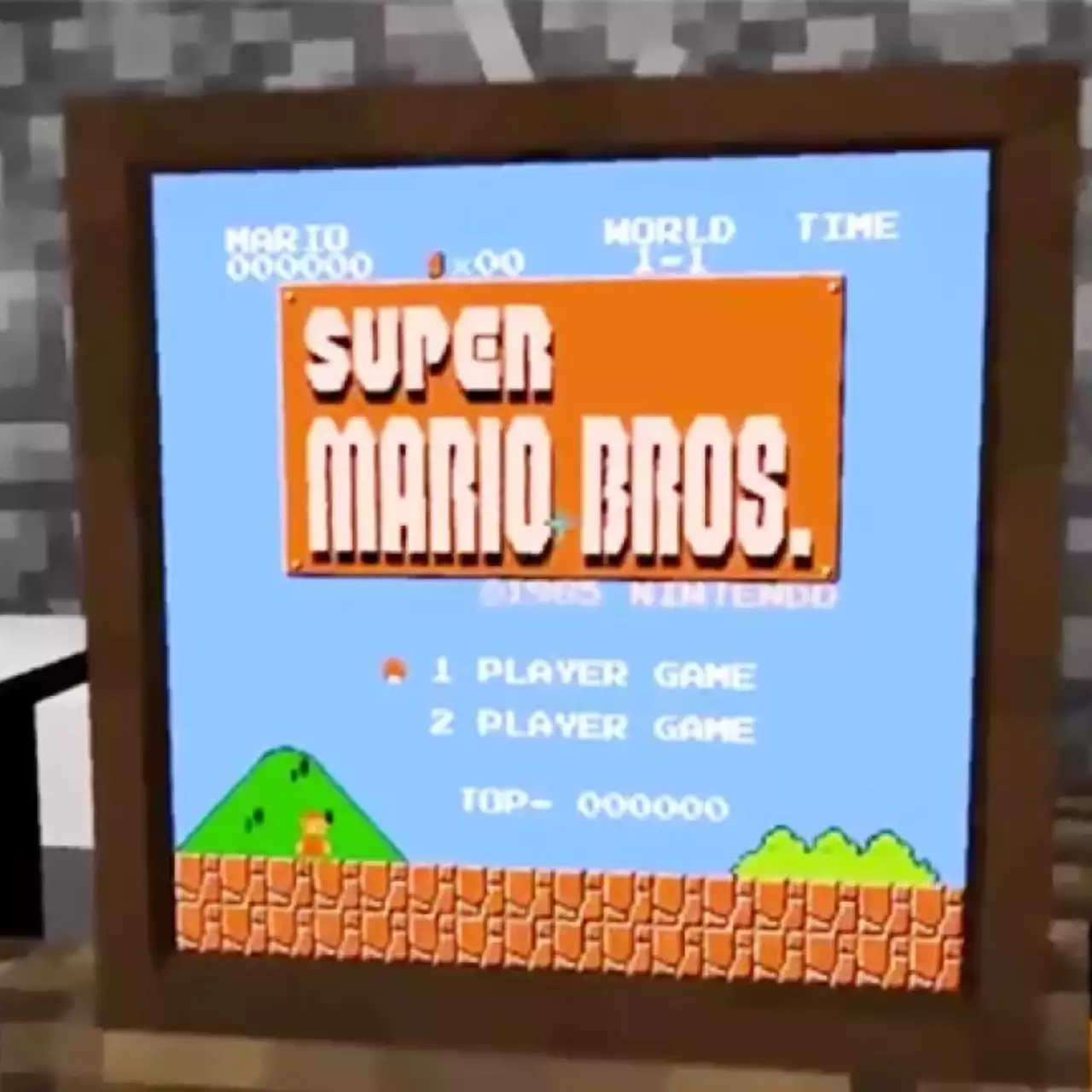 В Minecraft добавили эмулятор консоли, который позволяет играть в старые игры с NES