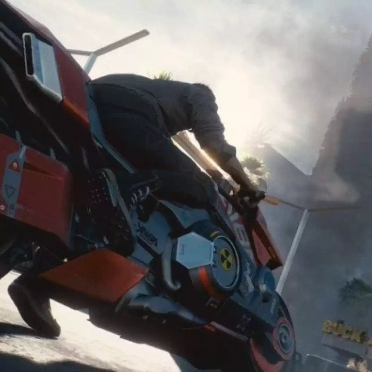 Пока не удалили: слитый геймплей Cyberpunk 2077, в котором герой катается на байке по городу (уже удалили)