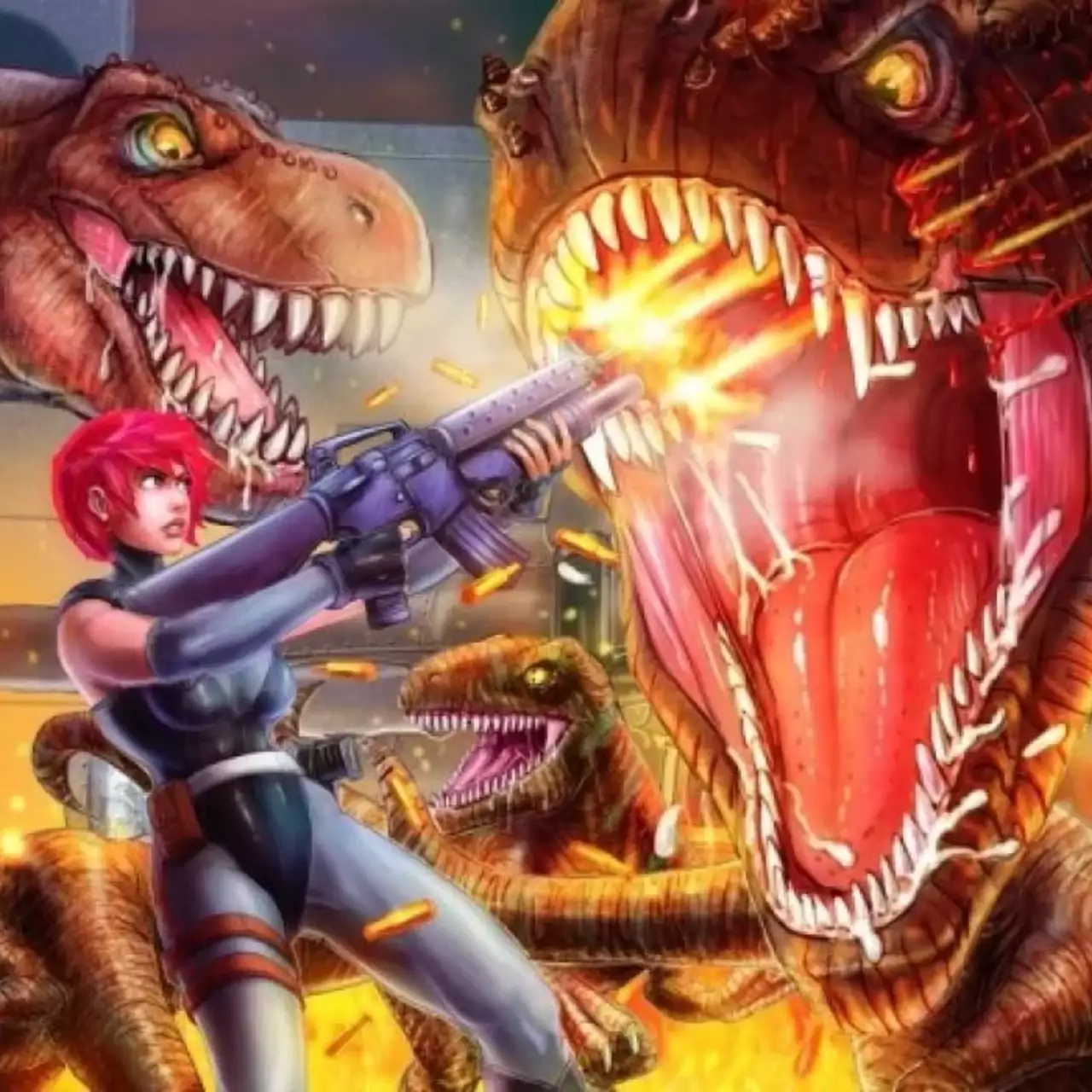 Героиня Dino Crisis сражается с большим динозавром в новом моде для Resident Evil 2 Героиня Dino Crisis сражается с большим динозавром в новом моде для Resident Evil 2