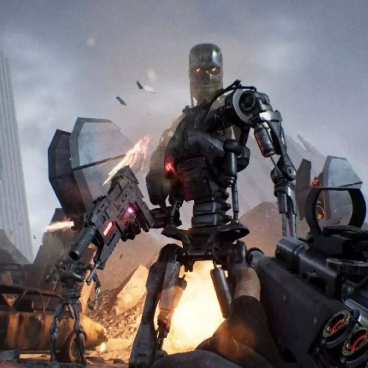 Кожаные ублюдки терпят поражение — 10 минут геймплея Terminator: Resistance