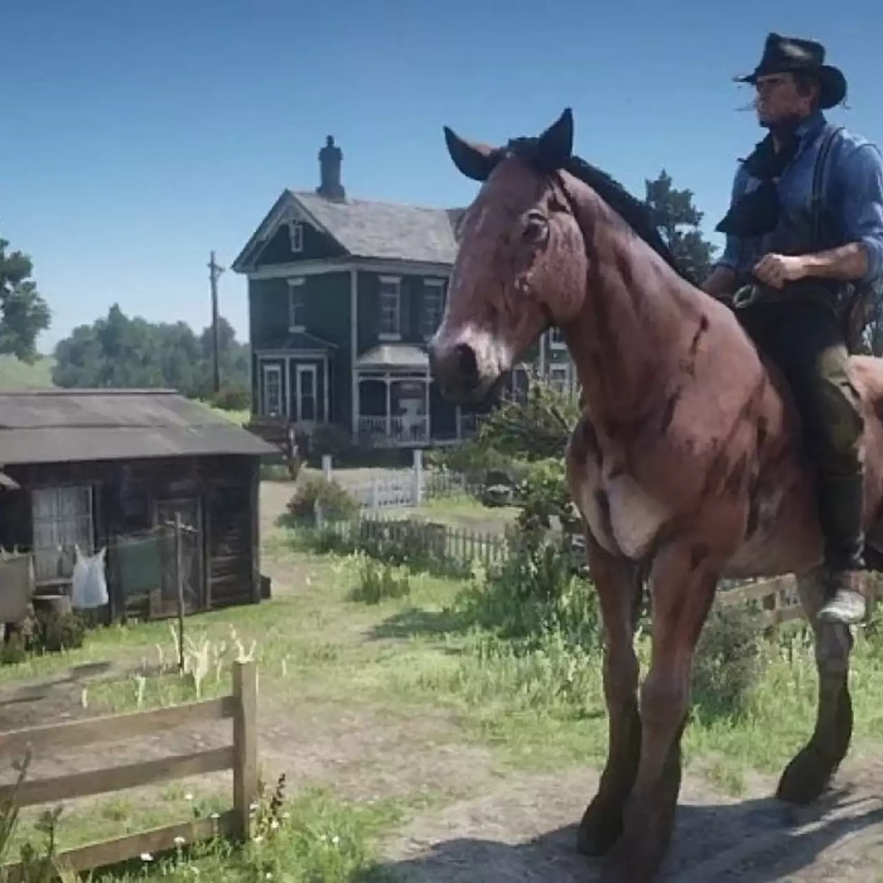 Главный герой Red Dead Redemption 2 теперь может стать гигантом