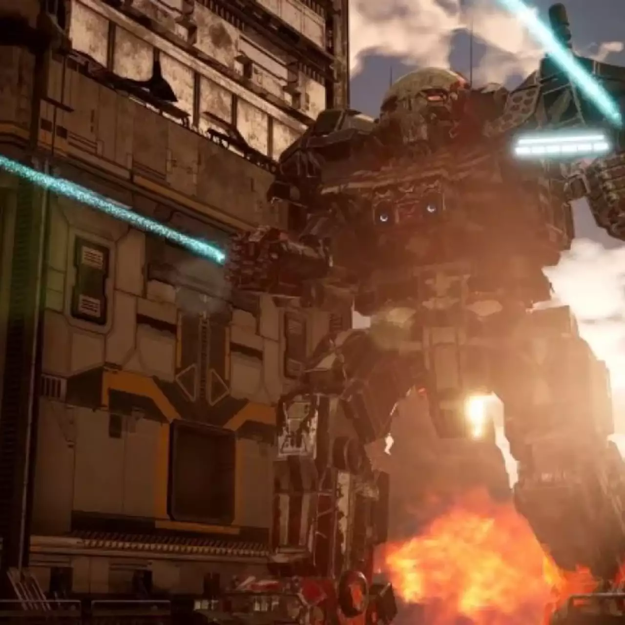 Огромные боевые роботы разносят город в новом геймплейном ролике MechWarrior 5 — видео в 4K Огромные боевые роботы разносят город в новом геймплейном ролике MechWarrior 5 — видео в 4K