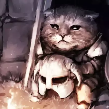 Skyrim превратили в симулятор кота. Есть даже кот в шляпе и туфлях