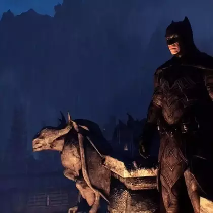 Теперь в Skyrim можно стать Бэтменом — моддер добавил в игру костюм, новые квесты и многое другое