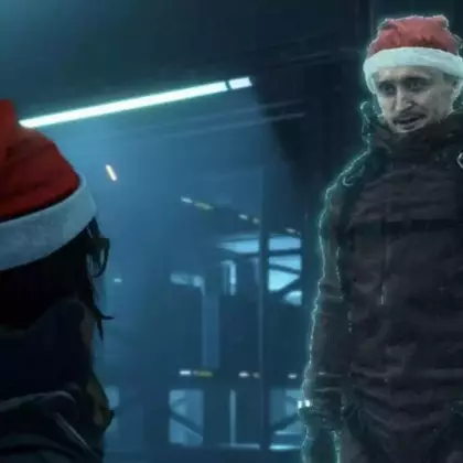 В Death Stranding начался Новый год! Персонажи надели шапки Санты-Клауса
